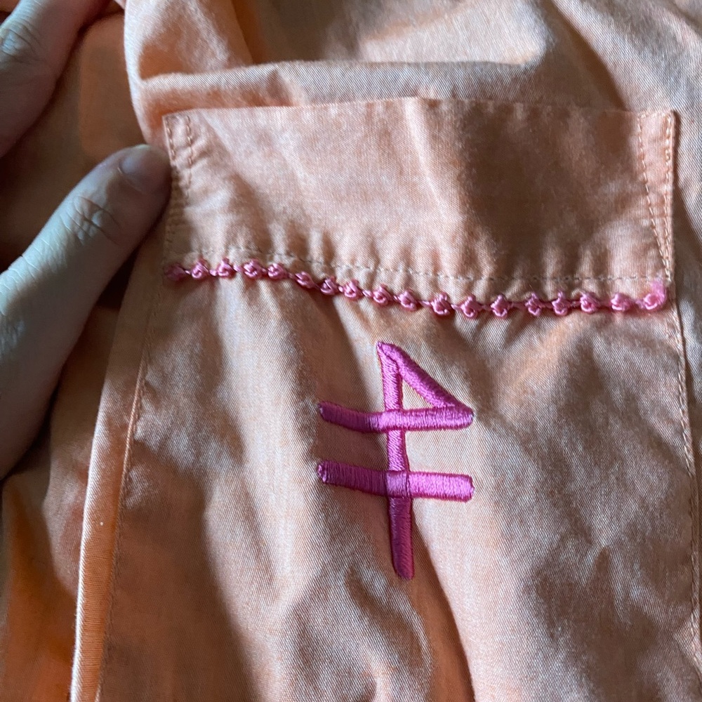 Fernando Sanchez Peach Kimono Robe - Picture 7 of 7